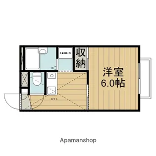 ピュアグリート【2階】の間取り