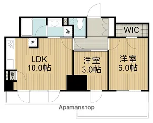 ファインレジデンス住道駅前【7階】の間取り