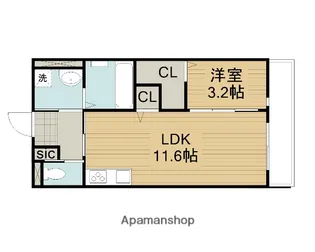 プリュメ【2階】の間取り