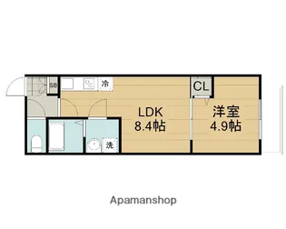 ALEGRIA四條畷【1階】の間取り
