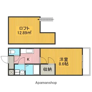 フジパレス フジマサ【2階】の間取り