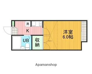F・グレース住道【1階】の間取り