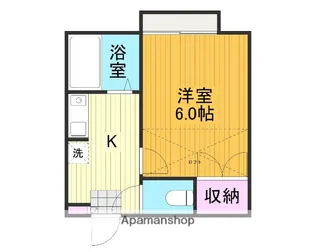 F・グレース住道【1階】の間取り