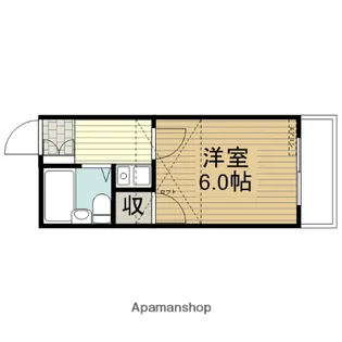 観音前ハイツ【2階】の間取り