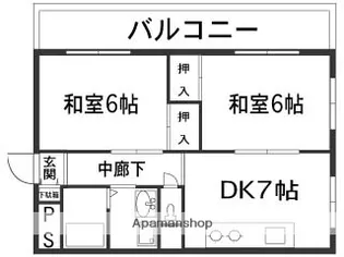 リアライズ上新庄【1階】の間取り