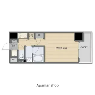 大阪府大阪市東淀川区大道南1丁目【マンション】の間取り