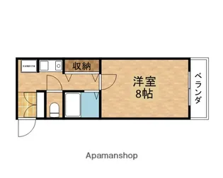 ショウカンハイム【3階】の間取り