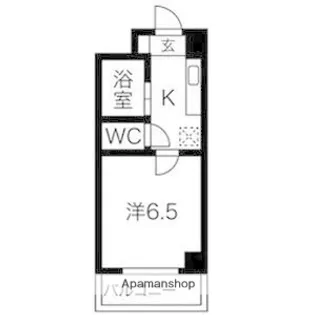 MIRUS AIKAWA【1階】の間取り