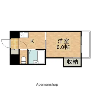 アティック常和【3階】の間取り