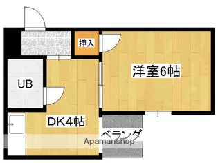 池原ビル【5階】の間取り