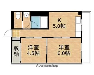 SENSE東淀川【4階】の間取り