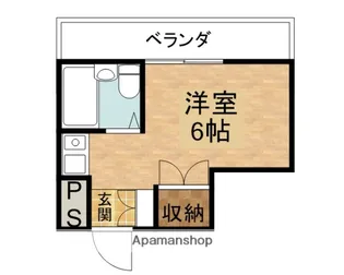信和マンション【3階】の間取り