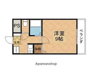 メゾン南江口【2階】の間取り