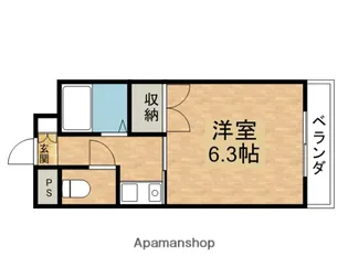 YSハイム【3階】の間取り