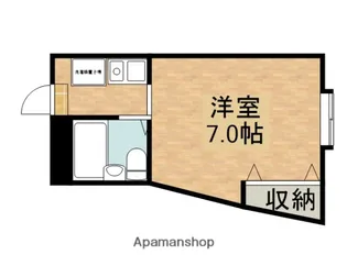 クリーク大桐【3階】の間取り