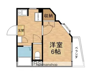 サクセス16【3階】の間取り