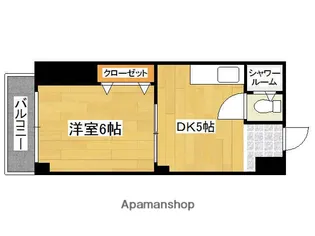 第7シンワマンション【2階】の間取り