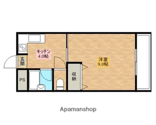 メゾンササキ【1階】の間取り