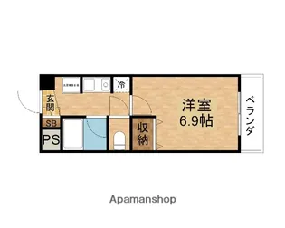 ルミナリィ上新庄【2階】の間取り