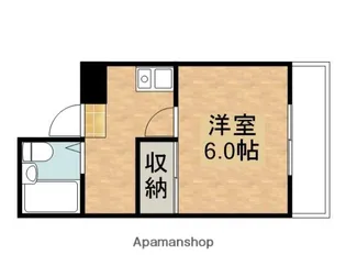 ショーエハイツ【4階】の間取り