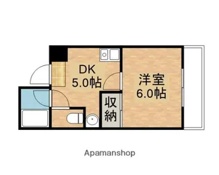 ショーエハイツ【2階】の間取り
