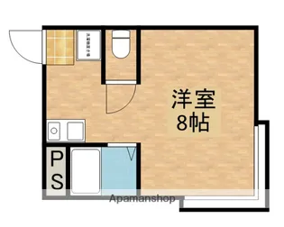 ハイツ小松(上新住研㈱)【4階】の間取り