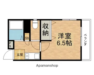 弘和ハイム【4階】の間取り