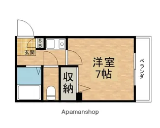 弘和ハイム【3階】の間取り