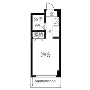ラ・フォーレ大桐【2階】の間取り