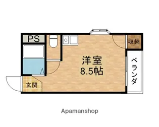 オークヒルズ【2階】の間取り