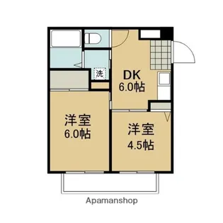 サンフェスタ【1階】の間取り