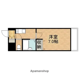 ノルデンハイム豊里【5階】の間取り