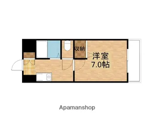 ノルデンハイム豊里【4階】の間取り