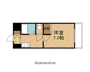 ノルデンハイム豊里【5階】の間取り