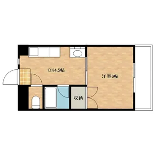 第3葵ハイツ【2階】の間取り