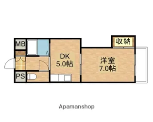 上新庄グランドハイツ(大桐)【2階】の間取り