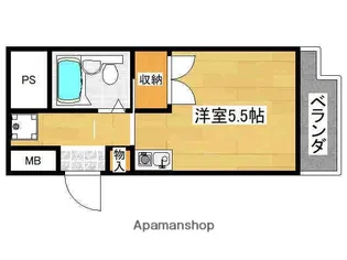 コスモスハイツ2【3階】の間取り