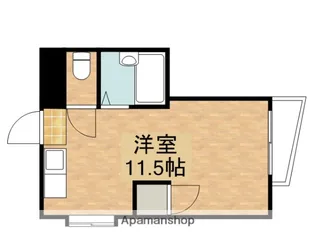 ハイツ上新小松【5階】の間取り