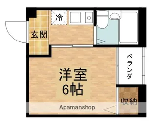 メゾンロレアール【2階】の間取り