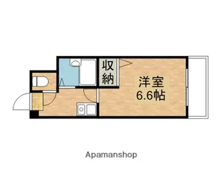 豊新芙蓉ハイツ【2階】の間取り