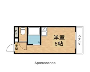 栄瑞光マンション【2階】の間取り