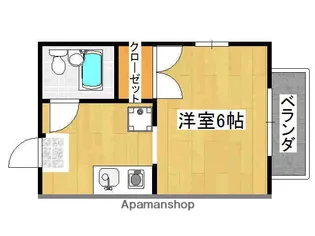 大阪府大阪市東淀川区豊新3丁目【マンション】の間取り