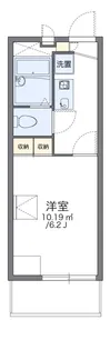 レオパレスMINAMINOⅠ【2階】の間取り