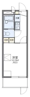 レオパレスカーム【1階】の間取り