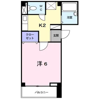 ヴィラウエスト【1階】の間取り