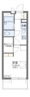 レオパレスエスペランザ【1階】の間取り