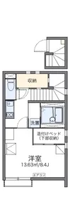 レオネクストソレイユ【2階】の間取り