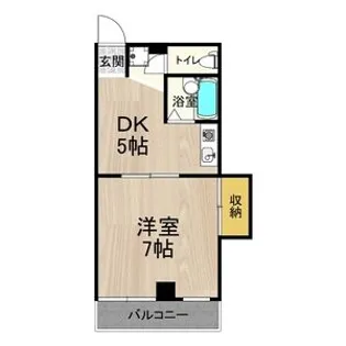 アイワステーションビルⅥ号館【6階】の間取り