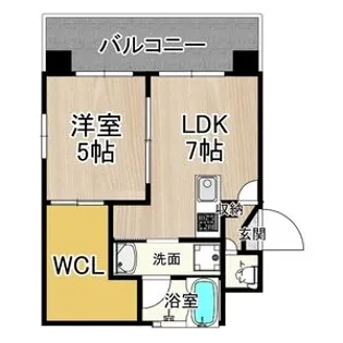 CITY SPIRE十三東【2階】の間取り
