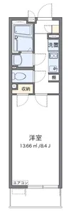 クレイノTAISEI【2階】の間取り